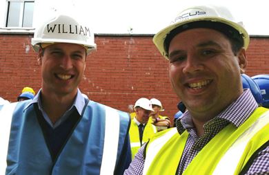 HRH Prince William & Andrew Marsden
